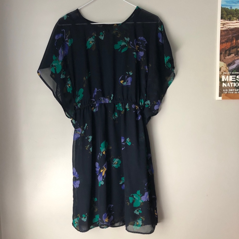 Blue Floral Dress